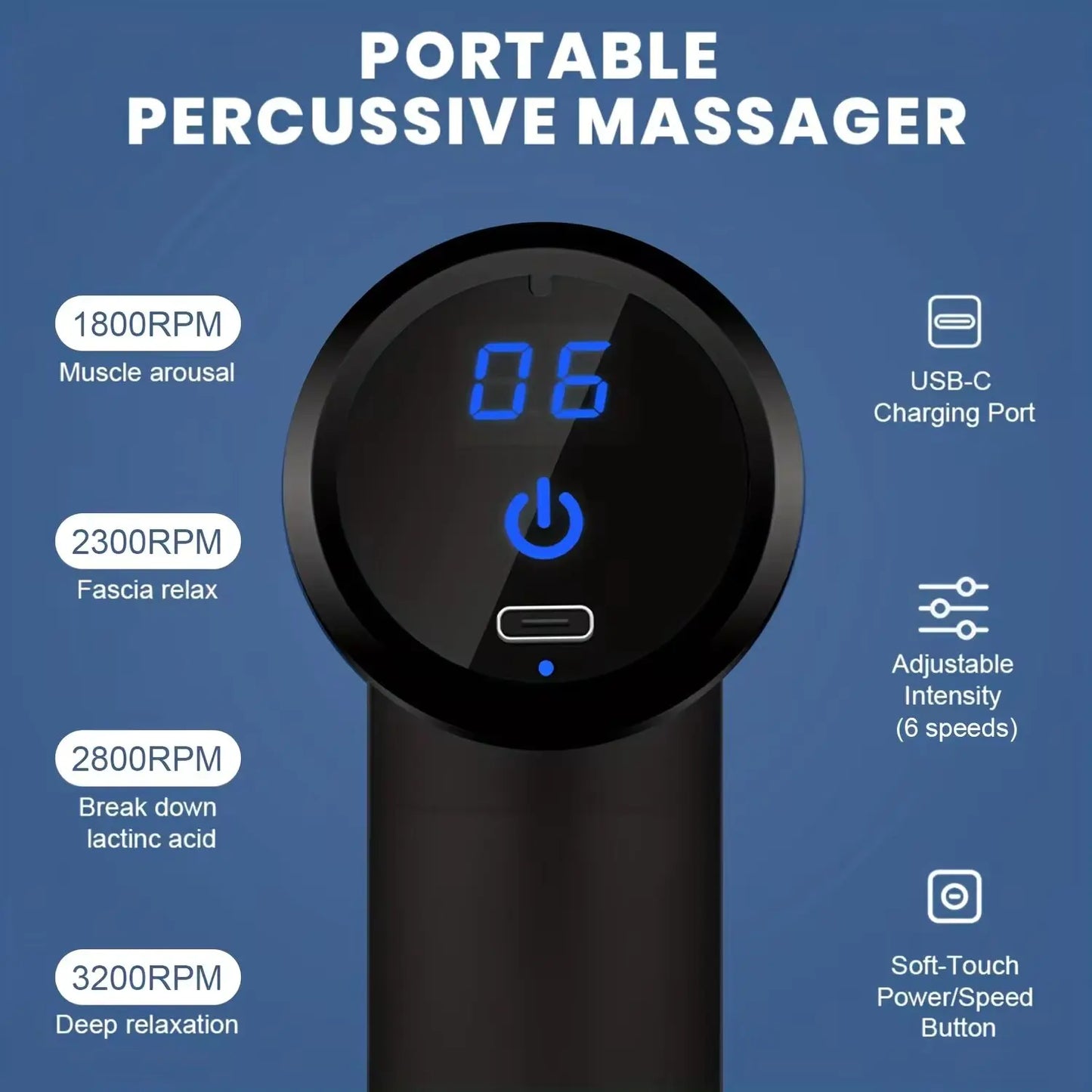 Reviva Muscle Portable Muscle Relaxing Massage Gun